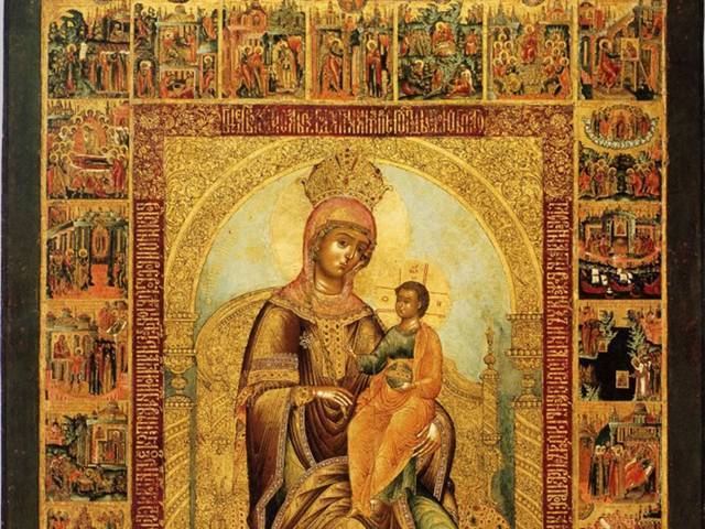В церковном календаре 22 июля отмечен праздничной датой в честь Колочской иконы Божией Матери