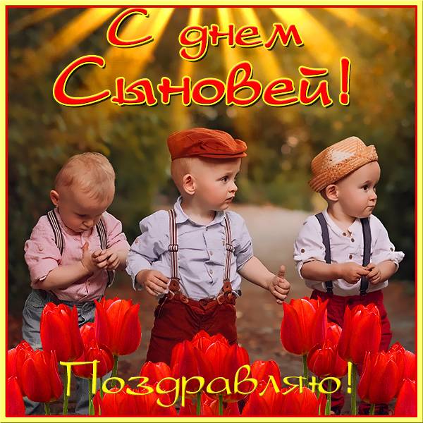 Фото С Днем Сыновей Прикольные Фото С Днем Сыновей Прикольные