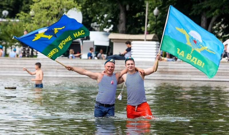 Бойцы ВДВ опять будут купаться в фонтанах в свой праздник 2 августа 2022 года