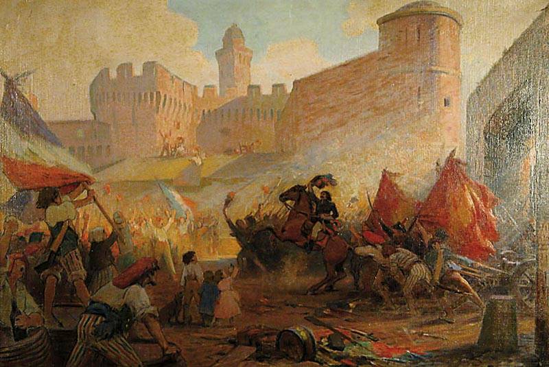 Франция 14 июля отмечает национальный праздник День взятия Бастилии