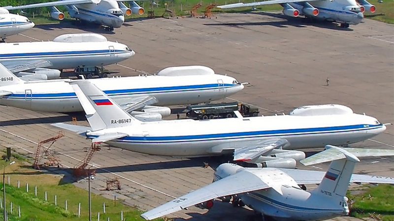 На аэродроме Таганрога обокрали российский командный самолет Ил-80