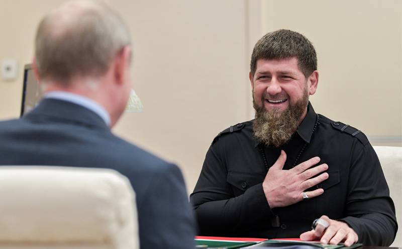 Кадыров не входит в ближайший круг Путина