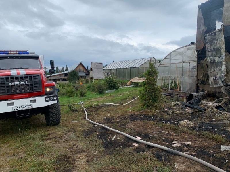 В результате пожара в «Городе Солнца» погибли мать и ее трое детей