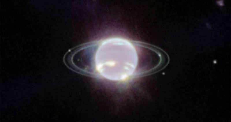 Телескоп «Джеймс Уэбб» сделал качественное фото Нептуна