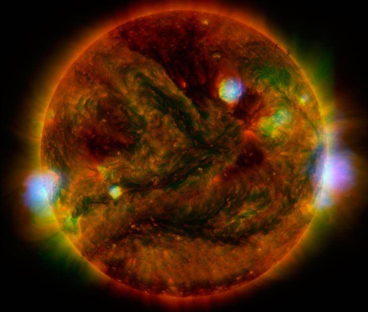 Солнце сошло с ума: ученые, назвали пики яростных геоударов в июне 2023 года