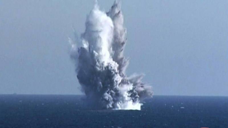 В КНДР провели испытания системы подводного ядерного оружия «Хэиль-5-23»