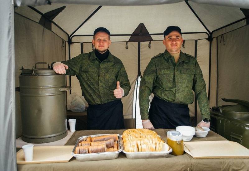 Стало известно, чем кормят на передовой в зоне СВО