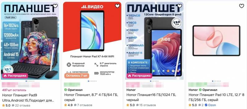 Пошаговый алгоритм выбора