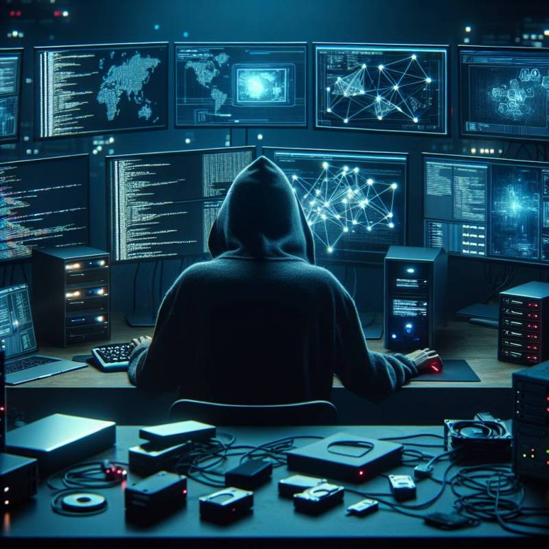 Кибервойна: Хакер наносит удары по огневым точкам ВСУ