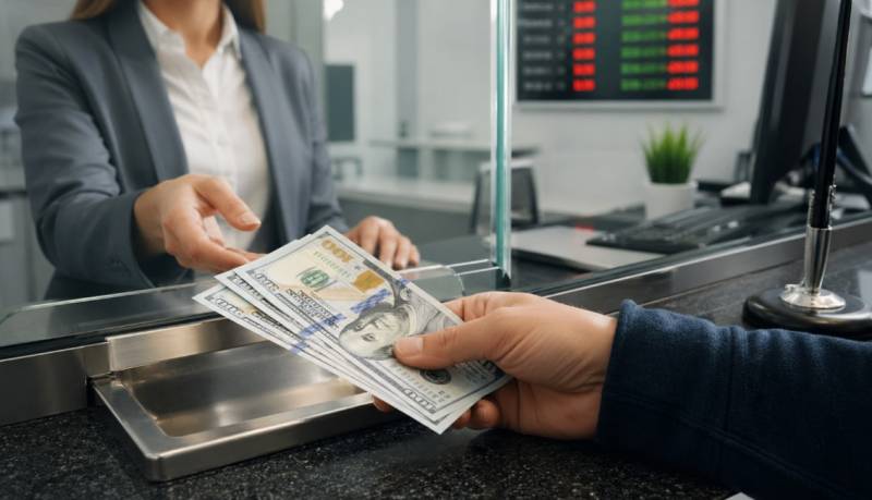 обменять доллары