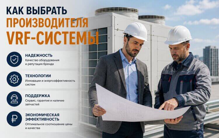 Как выбрать производителя VRF-системы