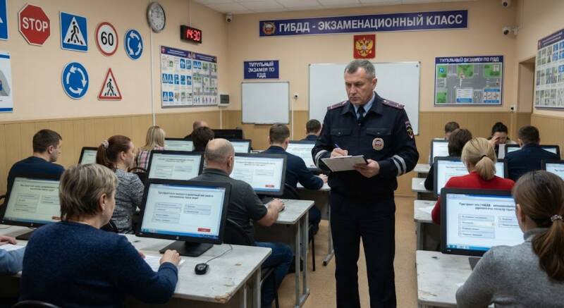 Экзамен на права