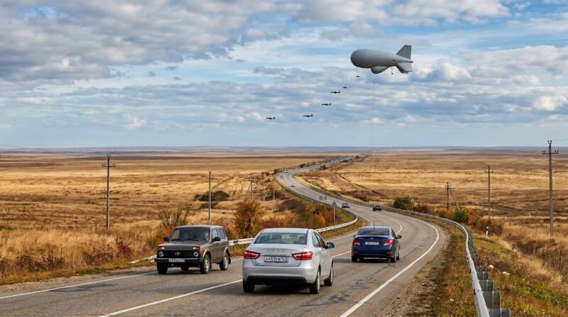 дроны трасса 280