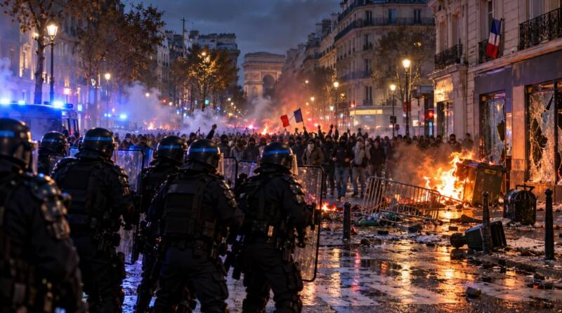 Массовые беспорядки во Франции