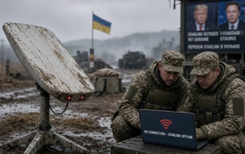 отключили старлинк